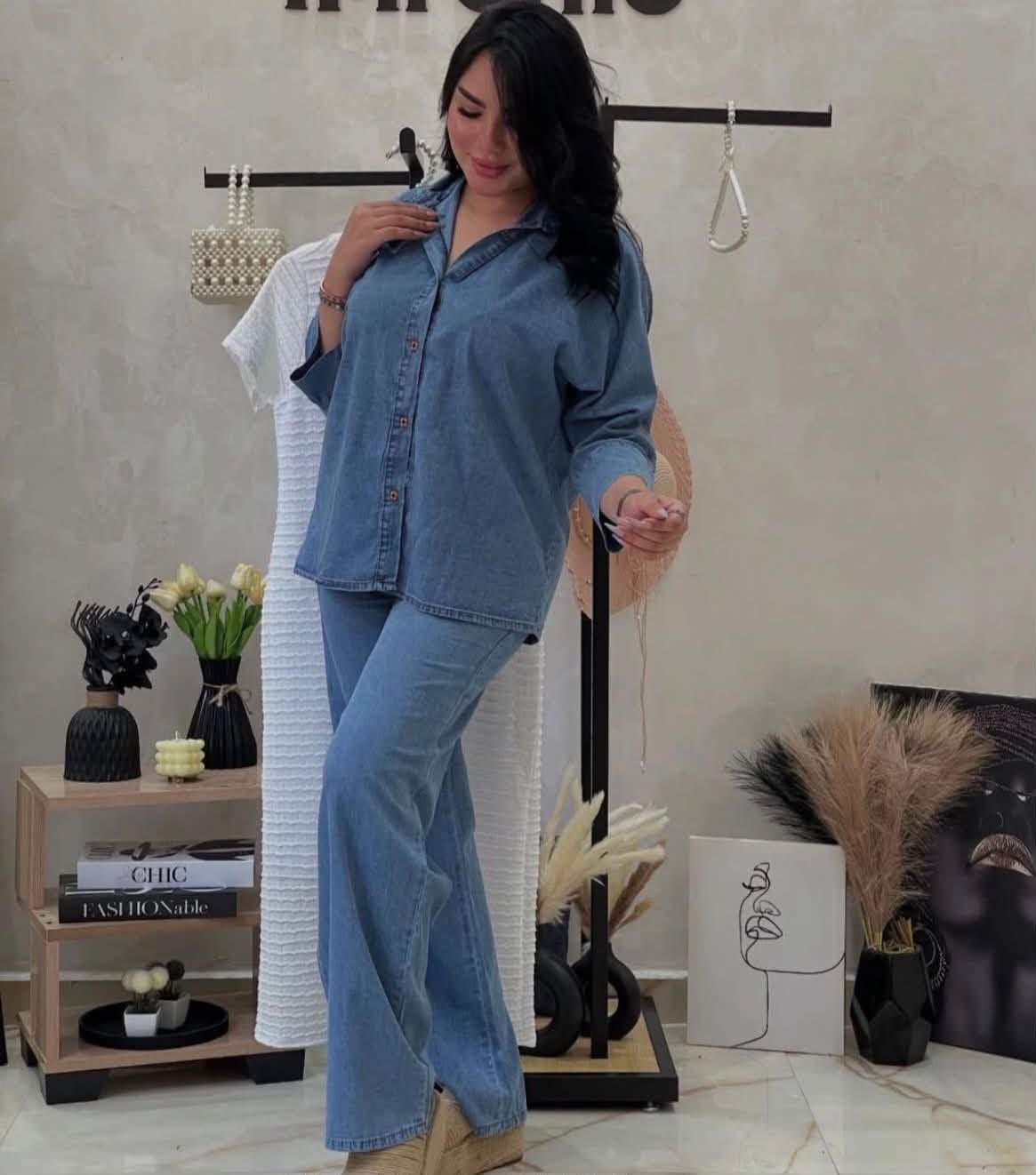 Ensemble Tencel Jean
